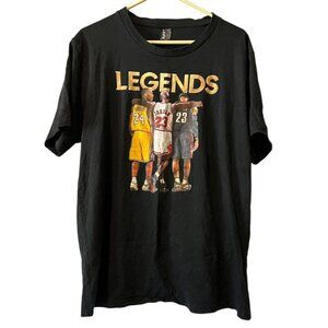 Legends Basketball T-Shirt Size XL Kobe Bryant Jordan MJ LeBron James‎ Athletic
